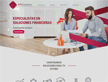Tablet Screenshot of gfbconsultores.com